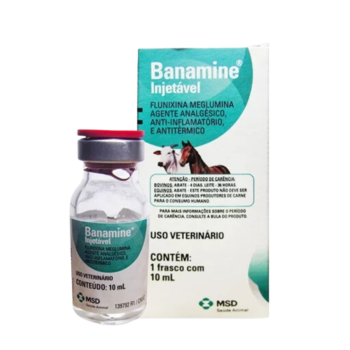 Banamine Injetavel 10 Ml - Msd