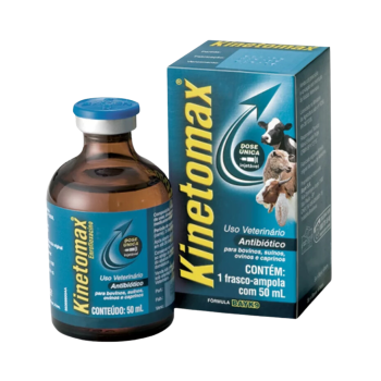 Kinetomax - Antimicrobiano Injetável - 50 Ml - Elanco